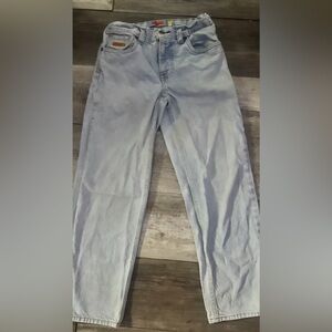 EMPYRE size youth 25 light washed jeans,